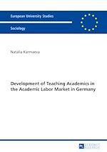 Télécharger le livre :  Development of Teaching Academics in the Academic Labor Market in Germany