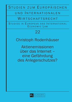 Télécharger le livre :  Aktienemissionen ueber das Internet – eine Gefaehrdung des Anlegerschutzes?