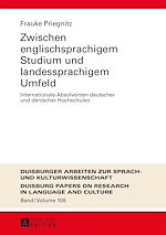 Télécharger le livre :  Zwischen englischsprachigem Studium und landessprachigem Umfeld