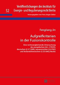Télécharger le livre :  Aufgreifkriterien in der Fusionskontrolle