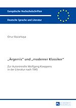Download this eBook «Aergernis» und «moderner Klassiker»
