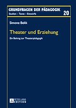 Télécharger le livre :  Theater und Erziehung