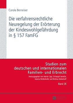 Télécharger le livre :  Die verfahrensrechtliche Neuregelung der Eroerterung der Kindeswohlgefaehrdung in § 157 FamFG