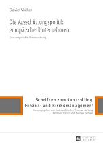 Télécharger le livre :  Die Ausschuettungspolitik europaeischer Unternehmen