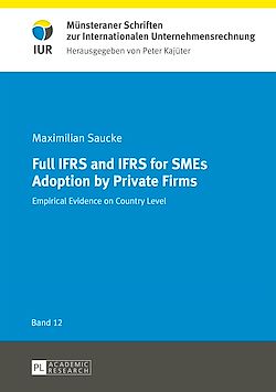 Télécharger le livre :  Full IFRS and IFRS for SMEs Adoption by Private Firms