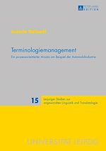 Télécharger le livre :  Terminologiemanagement