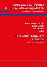 Télécharger le livre :  Renewable Energy Law in Europe