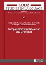 Télécharger le livre :  Categorization in Discourse and Grammar
