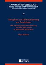 Télécharger le livre :  Metaphern zur Dehumanisierung von Feindbildern