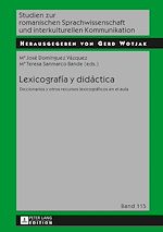 Télécharger le livre :  Lexicografía y didáctica