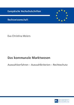 Télécharger le livre :  Das kommunale Marktwesen