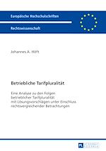 Télécharger le livre :  Betriebliche Tarifpluralitaet