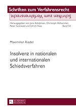 Télécharger le livre :  Insolvenz in nationalen und internationalen Schiedsverfahren