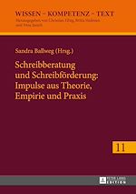 Télécharger le livre :  Schreibberatung und Schreibfoerderung: Impulse aus Theorie, Empirie und Praxis