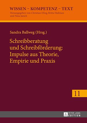 Téléchargez le livre :  Schreibberatung und Schreibfoerderung: Impulse aus Theorie, Empirie und Praxis