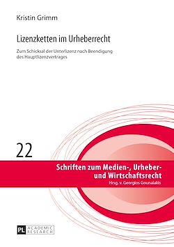 Télécharger le livre :  Lizenzketten im Urheberrecht