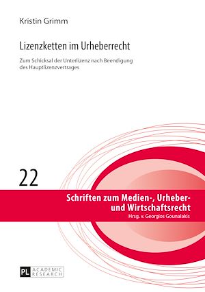 Téléchargez le livre :  Lizenzketten im Urheberrecht