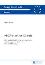 Télécharger le livre :  Der Asyldiskurs in Deutschland