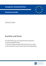 Télécharger le livre :  Kartelle und Staat