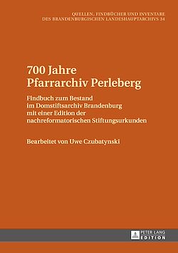 Télécharger le livre :  700 Jahre Pfarrarchiv Perleberg