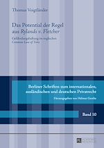 Télécharger le livre :  Das Potential der Regel aus «Rylands v. Fletcher»