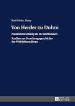 Télécharger le livre :  Von Herder zu Duhm