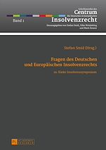 Télécharger le livre :  Fragen des Deutschen und Europaeischen Insolvenzrechts