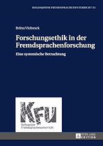 Télécharger le livre :  Forschungsethik in der Fremdsprachenforschung