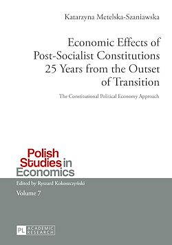 Télécharger le livre :  Economic Effects of Post-Socialist Constitutions 25 Years from the Outset of Transition