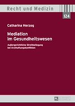 Télécharger le livre :  Mediation im Gesundheitswesen