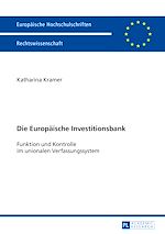 Télécharger le livre :  Die Europaeische Investitionsbank