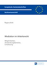 Télécharger le livre :  Mediation im Arbeitsrecht