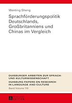 Download this eBook Sprachfoerderungspolitik Deutschlands, Großbritanniens und Chinas im Vergleich