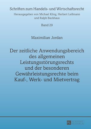 Téléchargez le livre :  Der zeitliche Anwendungsbereich des allgemeinen Leistungsstoerungsrechts und der besonderen Gewaehrleistungsrechte beim Kauf-, Werk- und Mietvertrag