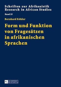 Télécharger le livre :  Form und Funktion von Fragesaetzen in afrikanischen Sprachen
