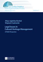 Télécharger le livre :  Legal Issues in Cultural Heritage Management