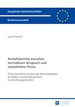 Télécharger le livre :  Anstaltsbeiraete zwischen normativem Anspruch und tatsaechlicher Praxis