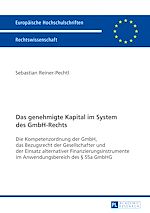 Télécharger le livre :  Das genehmigte Kapital im System des GmbH-Rechts