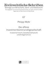 Télécharger le livre :  Die offene Investmentkommanditgesellschaft