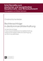 Télécharger le livre :  Rechtsnachfolge in die Kommanditistenhaftung