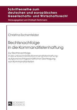 Télécharger le livre :  Rechtsnachfolge in die Kommanditistenhaftung