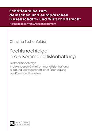 Téléchargez le livre :  Rechtsnachfolge in die Kommanditistenhaftung