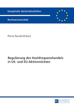 Télécharger le livre :  Regulierung des Hochfrequenzhandels in US- und EU-Aktienmaerkten