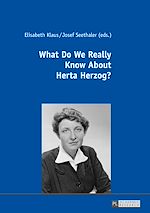 Télécharger le livre :  What Do We Really Know About Herta Herzog?