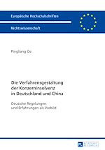 Télécharger le livre :  Die Verfahrensgestaltung der Konzerninsolvenz in Deutschland und China