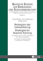 Télécharger le livre :  Strategien der Lehrerbildung / Strategies for Teacher Training