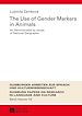 Télécharger le livre :  The Use of Gender Markers in Animals