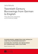 Télécharger le livre :  Twentieth-Century Borrowings from German to English