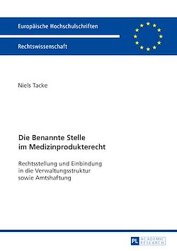 Télécharger le livre :  Die Benannte Stelle im Medizinprodukterecht