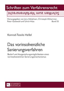 Télécharger le livre :  Das vorinsolvenzliche Sanierungsverfahren